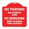 Signmission No Parking Bus Loading Zone No Entacionamiento Bus De Carga Zona, A-DES-RW-1818-23756 A-DES-RW-1818-23756 - alternate 1